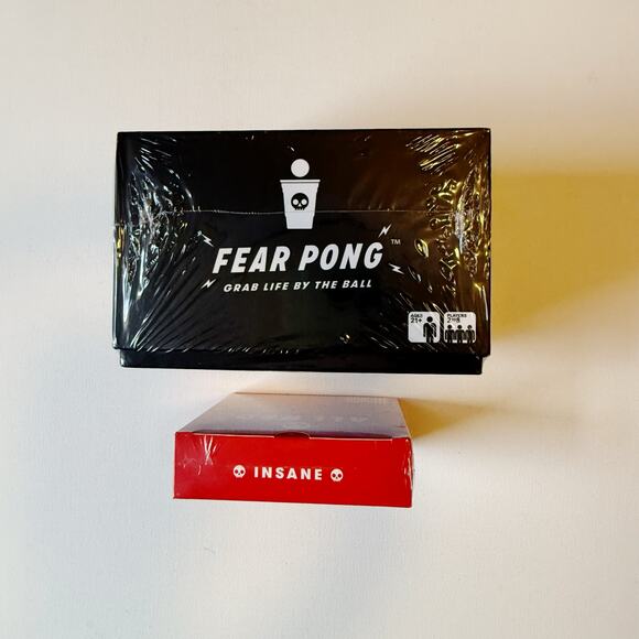 Fear Pong Grab Life by the Balls Game Plus Insane Expansion Pack NEW - Picture 3 of 3